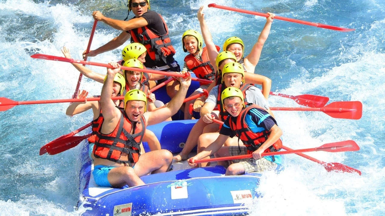 Alanya : ( 3 in 1 ) Combo Rafting : Quad | Jeep | Zipline